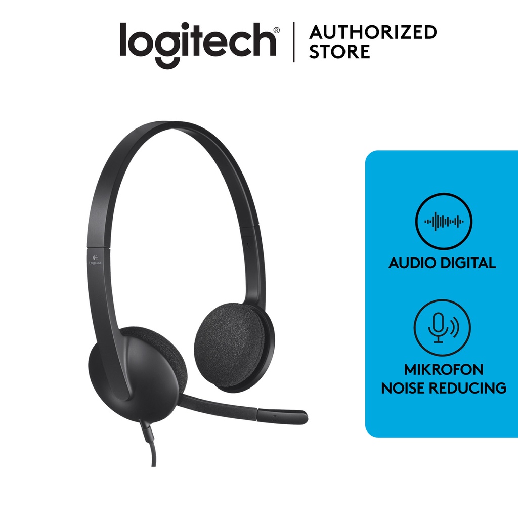 Logitech H340 USB Headset Noise Cancelling