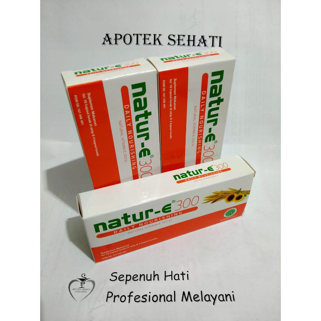 NATUR E 300IU 16s VIT E SUPLEMEN KULIT ANTIOKSIDAN