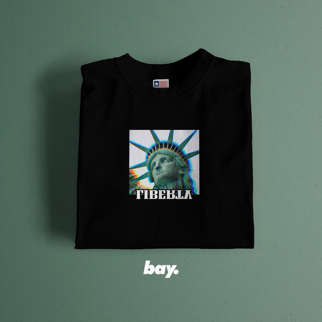  KAOS  NEW  YORK  LIBERTY Shopee Indonesia