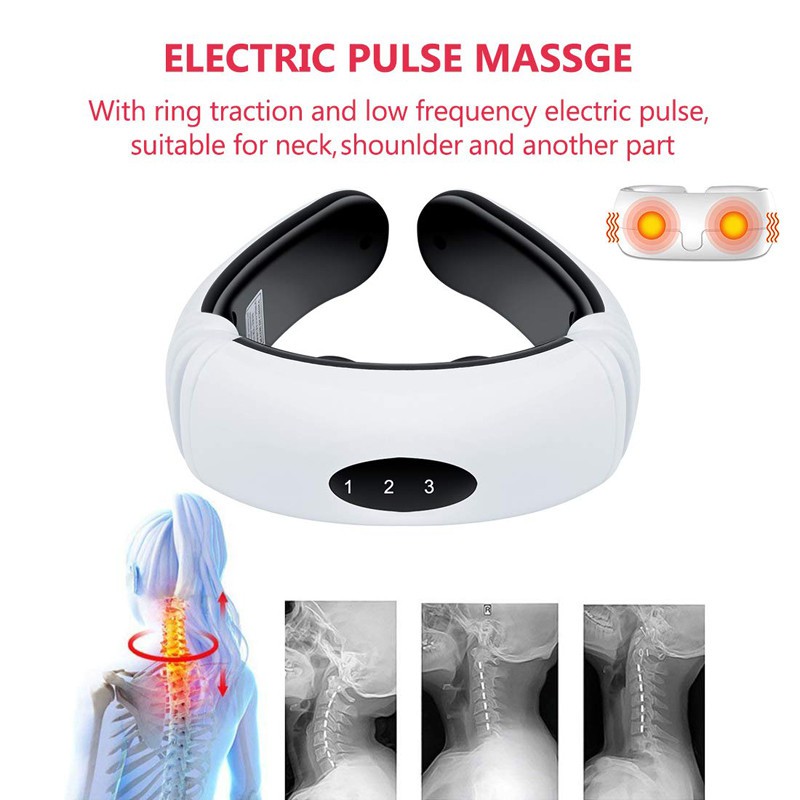 Alat Pijat Elektrik Cervical Vertebra Terapi Leher dan Tubuh Memperlancar Sirkulasi Darah