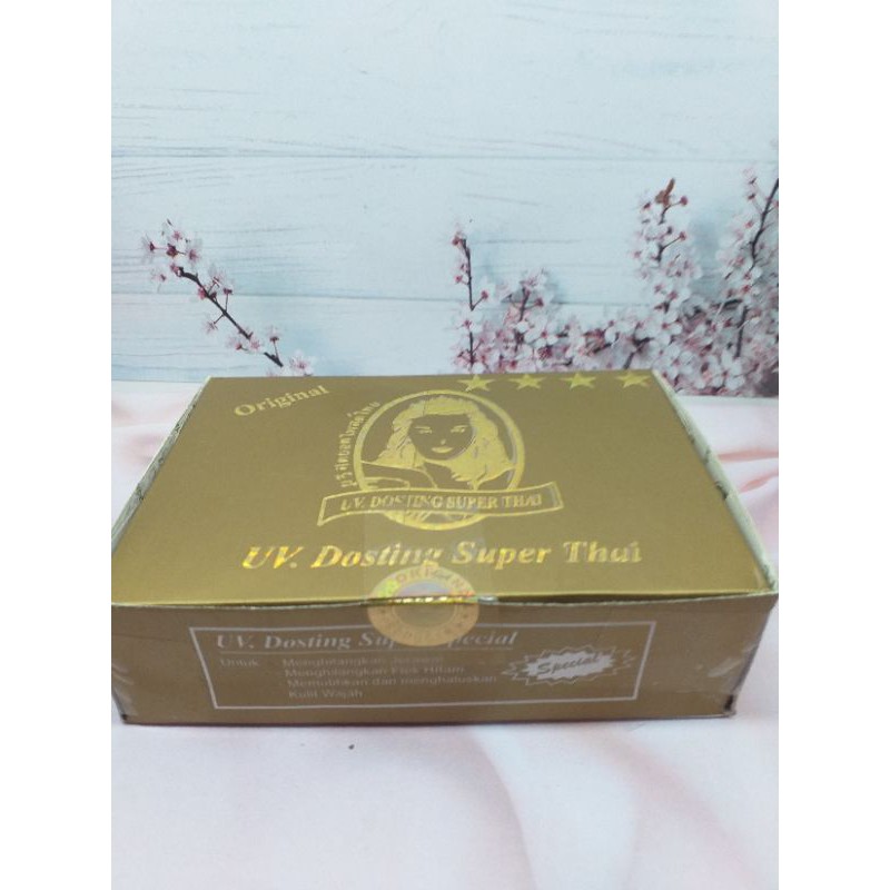 CREAM UV DOSTING SUPER THAI / Uv Dosting Original 12 Pcs