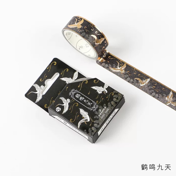 

Promo Bangau Hitam Putih Washi Masking Tape Hemat