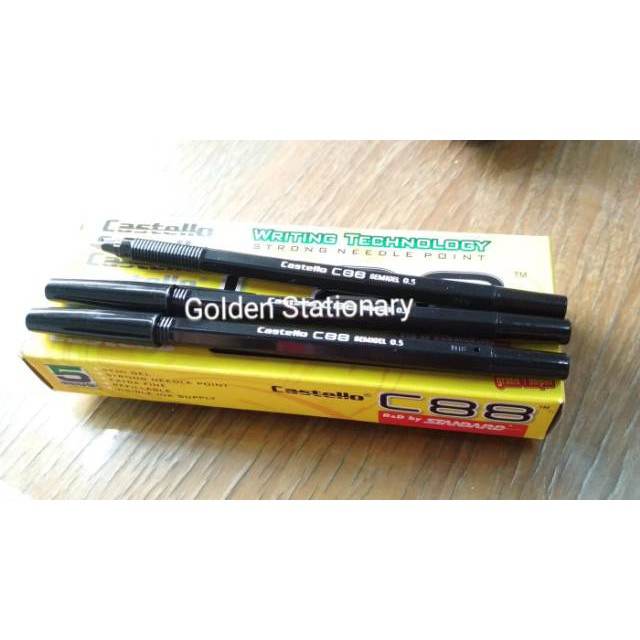 

Pen Castello C88 By Standart /1kotak free 1pc