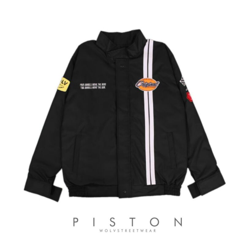 Jaket Piston Turkish Jaket Racing Jaket Wolv Original Product Jaket Parasut Jaket Outdoor Jaket Distro