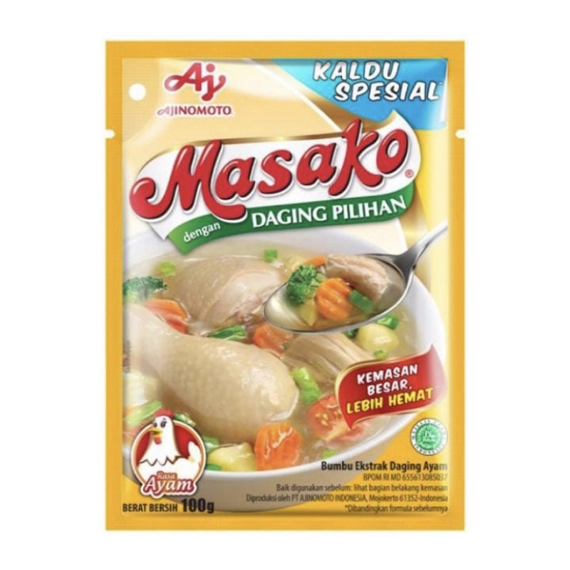 

AJINOMOTO Masako Ayam Penyedap Rasa 100 GR
