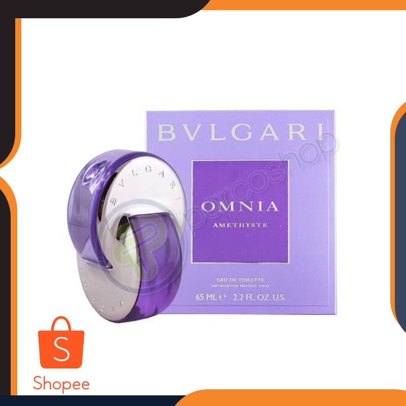 GROSIR PARFUM ORIGINAL 100% box + segel BVLGARI OMNIA AMETHYSTE Keren