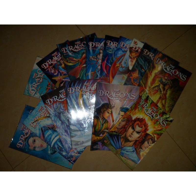 Komik Manhwa The Dragons 15 Buku Acak Fullcolor ( Tony Wong )
