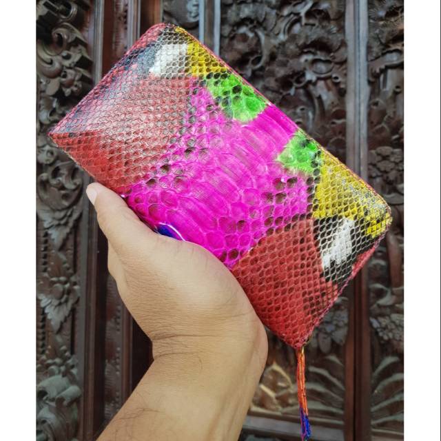 Dompet kulit ular phyton