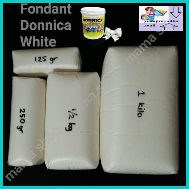 

54Etr7U- Fondant Putih Merk Donnica Repack 500 Gram Gula Dekor Bahan Hiasan Kue 9Uhhjt7-