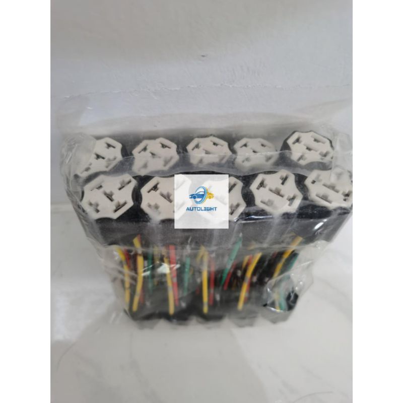 Relay Klakson / Relay Transparant 4 Kaki &amp; 5 Kaki 12V &amp; 24V