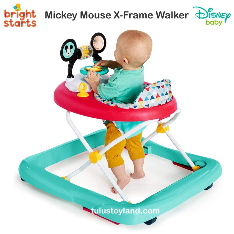 Baby Walker Bright Starts Mickey Mouse X Frame Walker Disney Baby Happy Triangles Activity Station