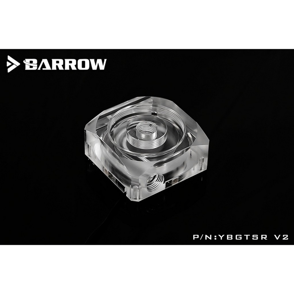 BARROW YBGTSR V2 Acrylic DDC Pump Cover for Combo Reservoir and Pump