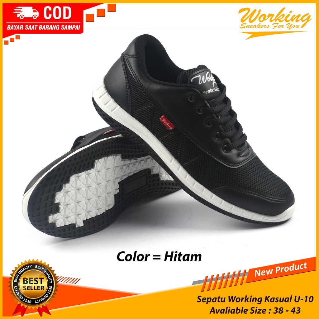 Sepatu Pria Kasual Working U-10