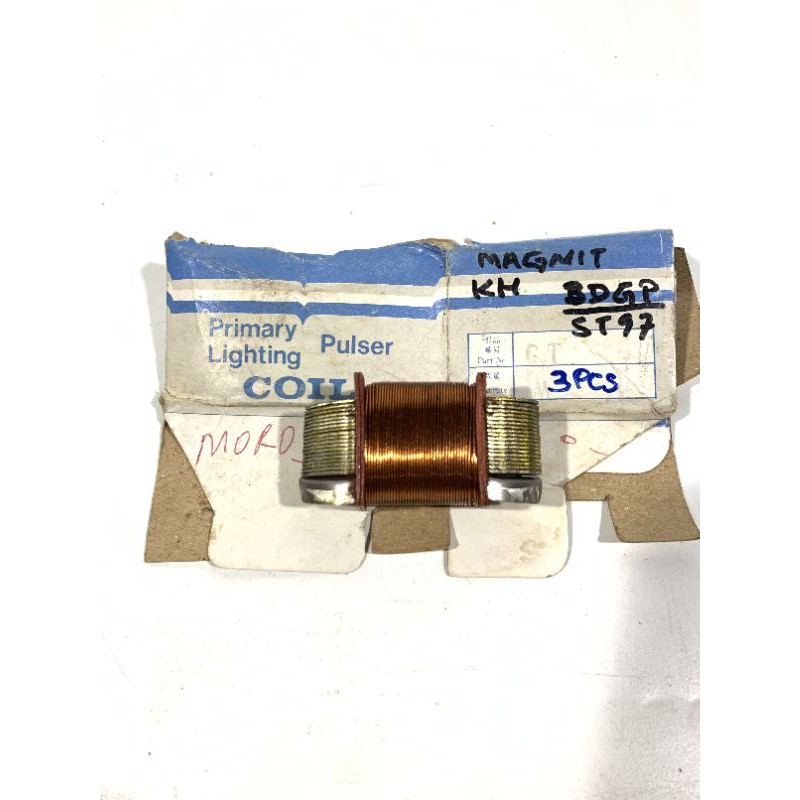Spull Spul Sepul Spol Pengapian Api Epi Magnit Magnet Mahnet Kawasaki Binter GTO KH100 KH110 KH 110