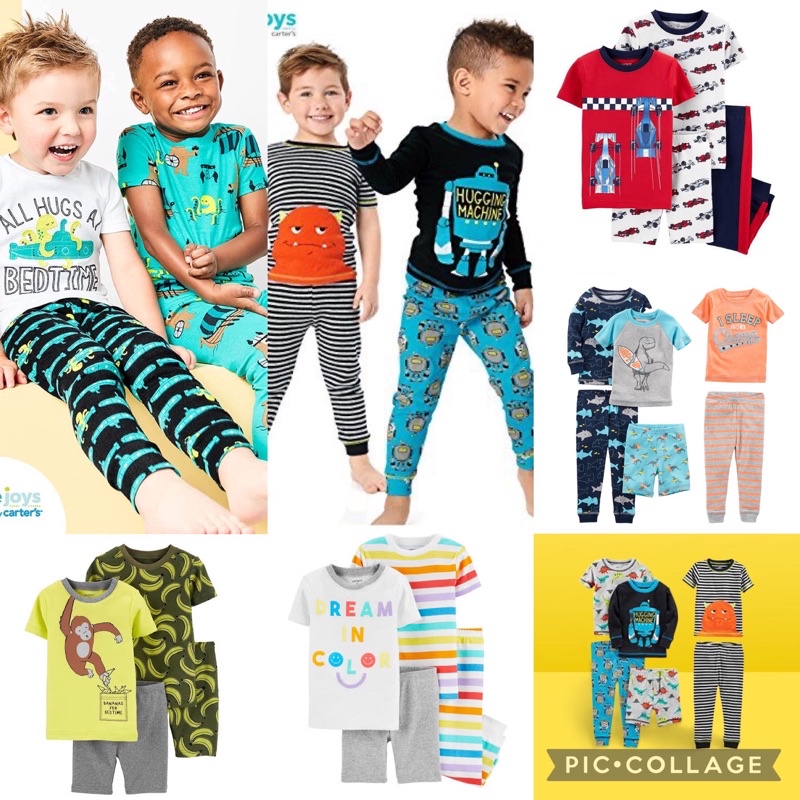 Carter's Boys pajamas / carters pajamas / pajama anak carters oshkosh pajamas / baju tidur anak cart