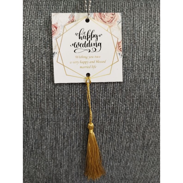 

hangtag hampers happy wedding full 12 pcs