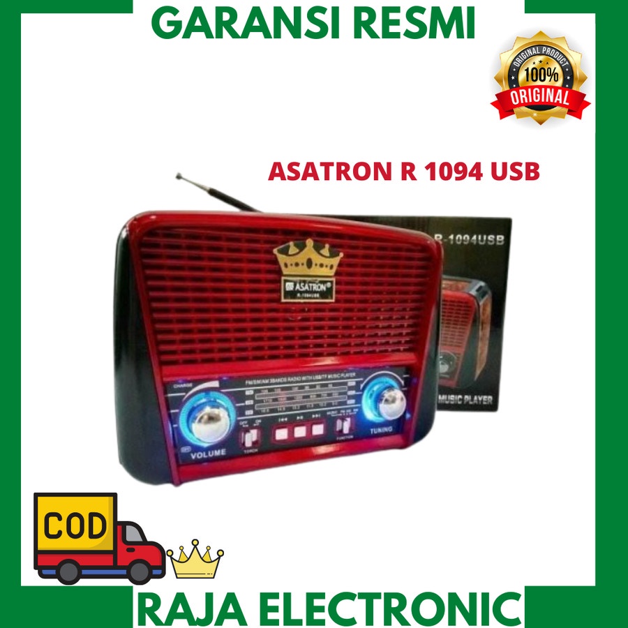 RADIO ASATRON R 1094 USB BERKUALITAS