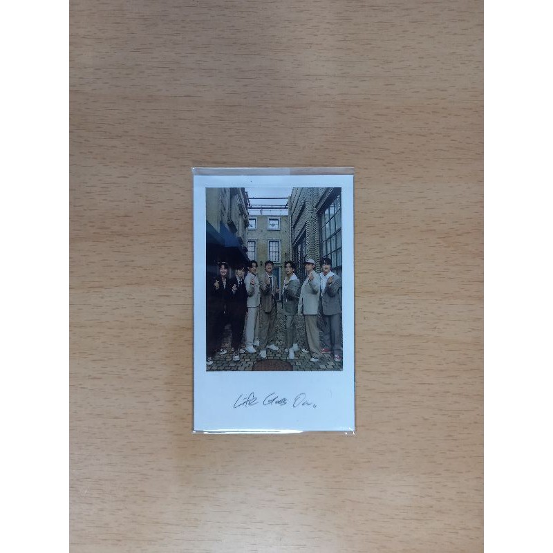 OFFICIAL PHOTOCARD BTS - BE Official [ Polaroid Photocard ]
