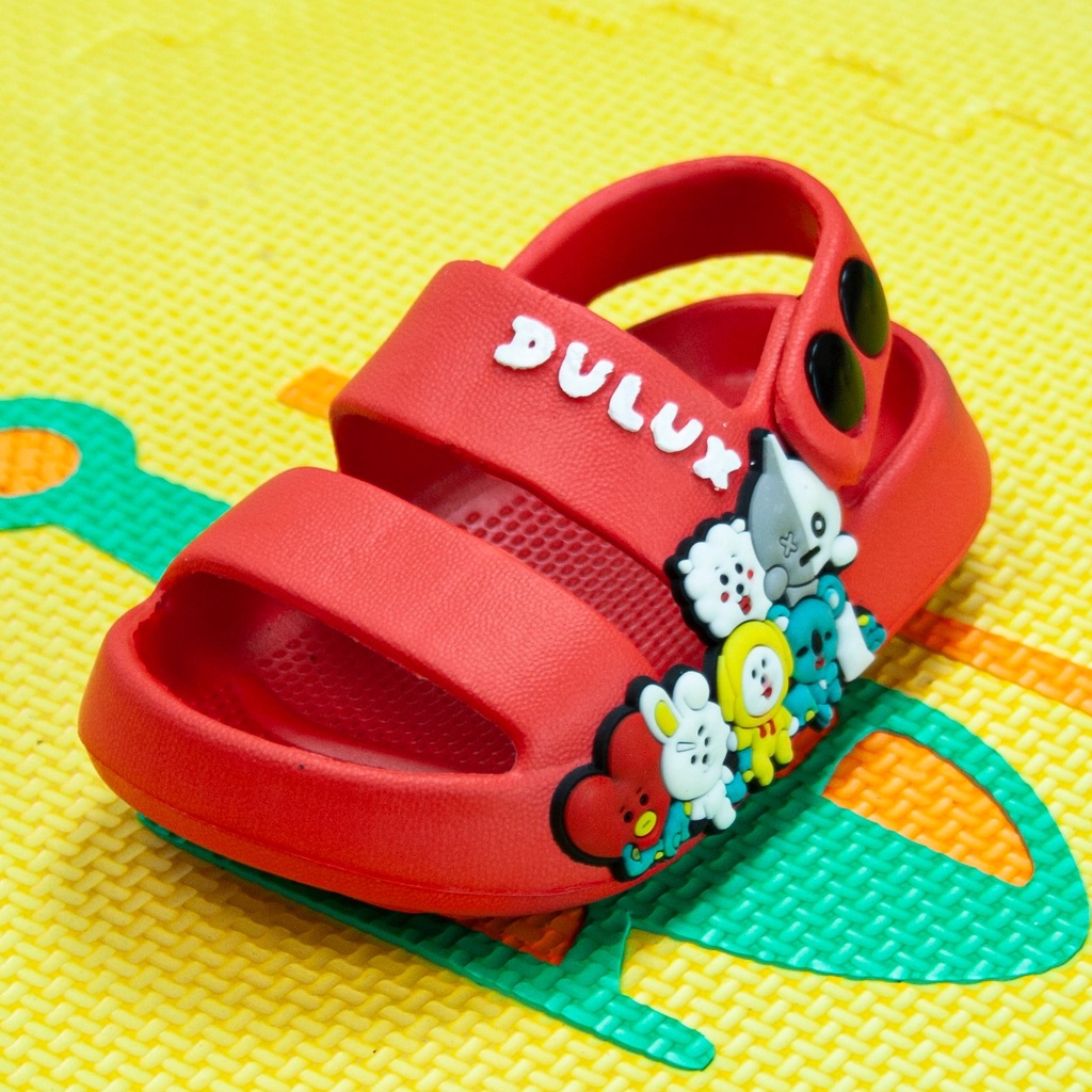 Sandal Let Gunung Anak Perempuan Motif Karakter BT21 (20-25) - 391E