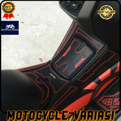 Stiker tank pad / deck pad nmax 2020 bahan karet