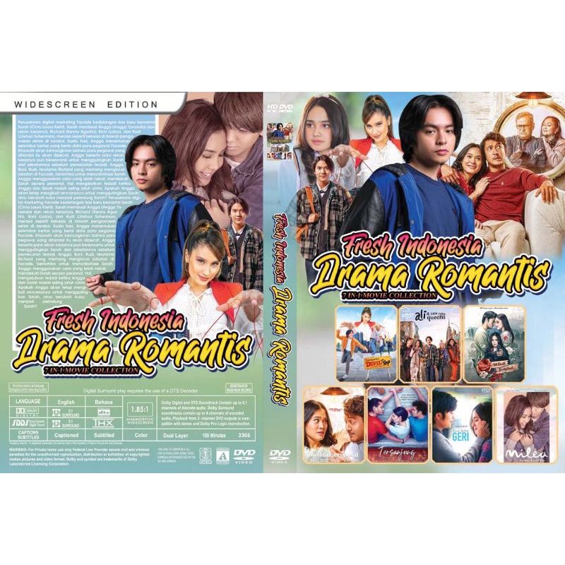 Kaset Film Koleksi Fresh Indonesia Drama Romantis (2021)