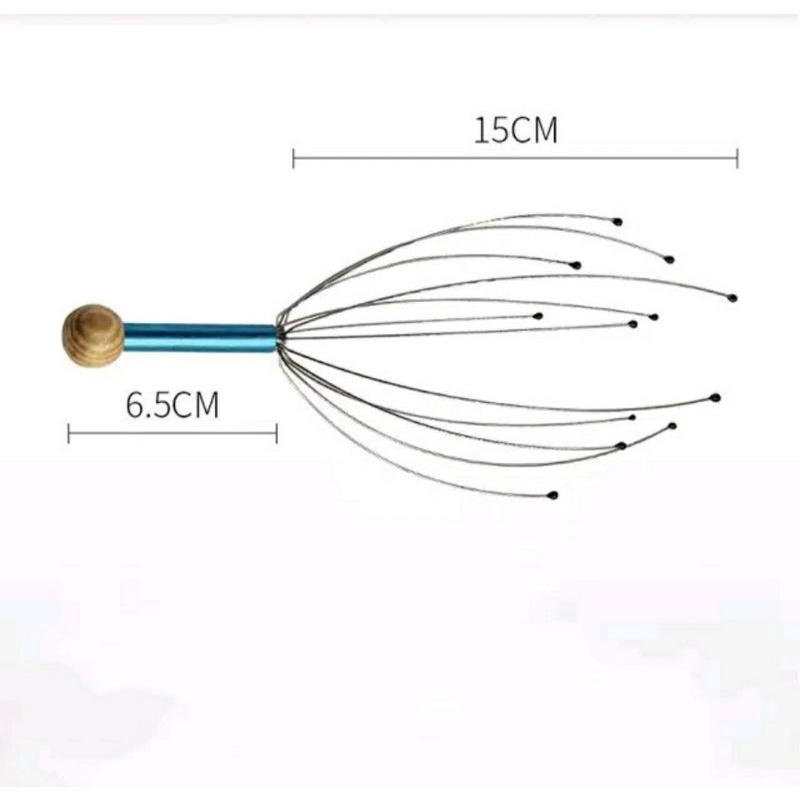 ALAT PIJAT TERAPI PENGHILANG STRESS / ALAT PIJAT KEPALA RELAX / ALAT BOKOMA