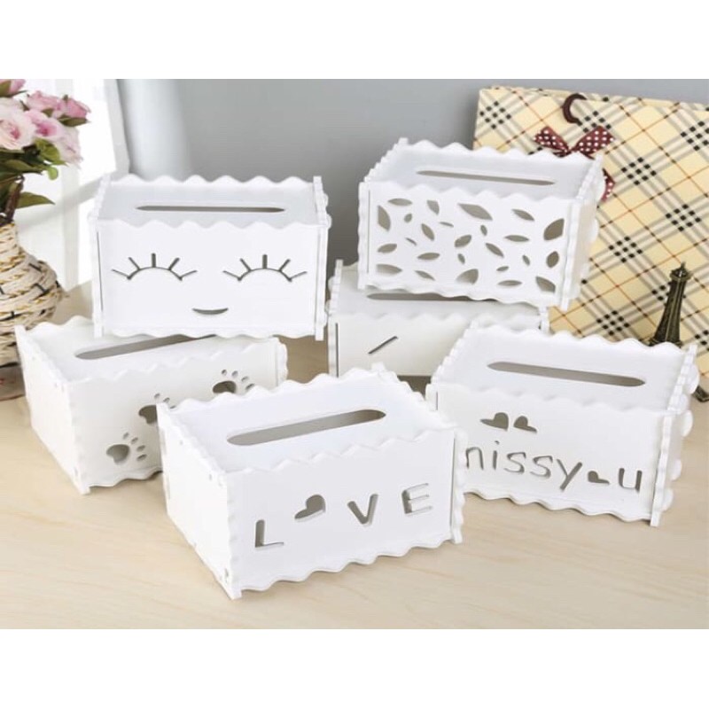 Kotak tissue box tissue tempat tissue vintage A524