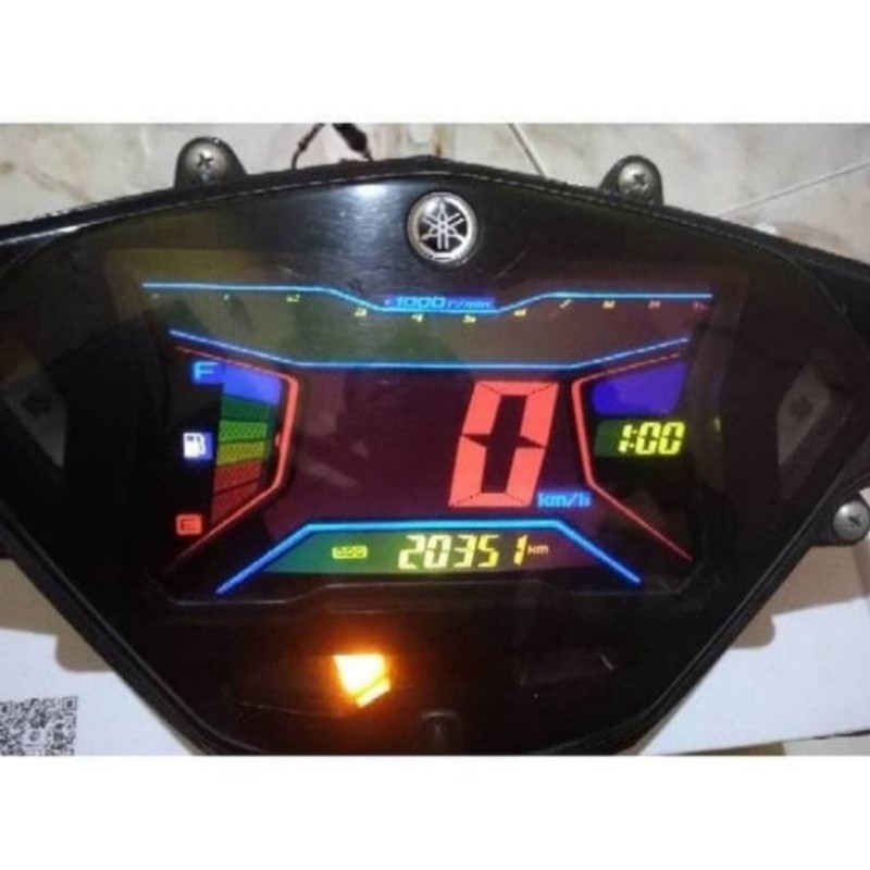 STICKER LCD SPEEDOMETER AEROX 155 dan LEXI