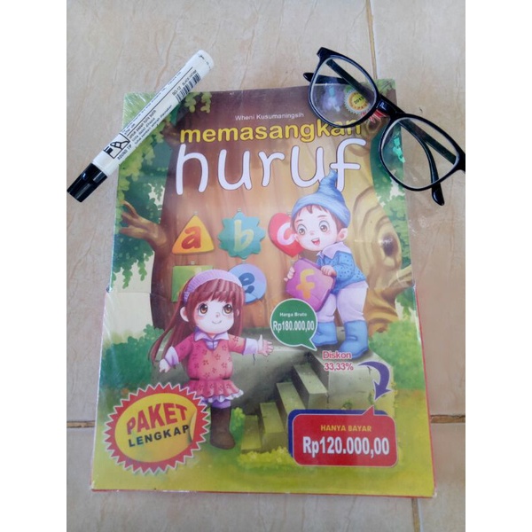 Jual Buku Paket B Lengkap TK Atau PAUD "Memasangkan Huruf" | Shopee ...