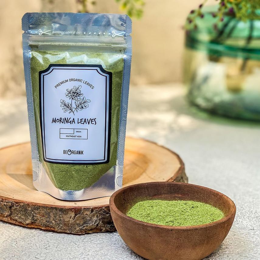 

Ready Stock Beorganik Moringa Powder / Bubuk Daun Kelor Organik 50gr