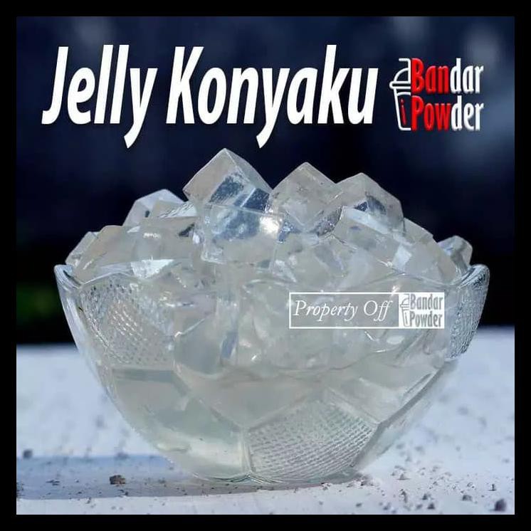 

Jelly Konyaku Powder Plain 1Kg - Bubuk Topping Minuman - Bandar Powder
