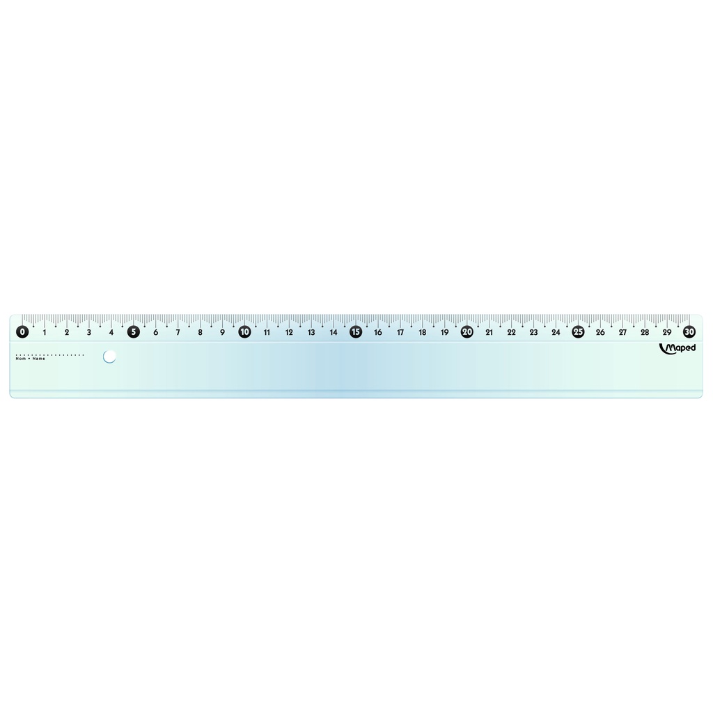 

PENGGARIS PLASTIK 30CM MAPED ECO ESSENTIALS MISTAR RULER SEKOLAH DRAFTING GARISAN GROSIR LUSIN MURAH ECER