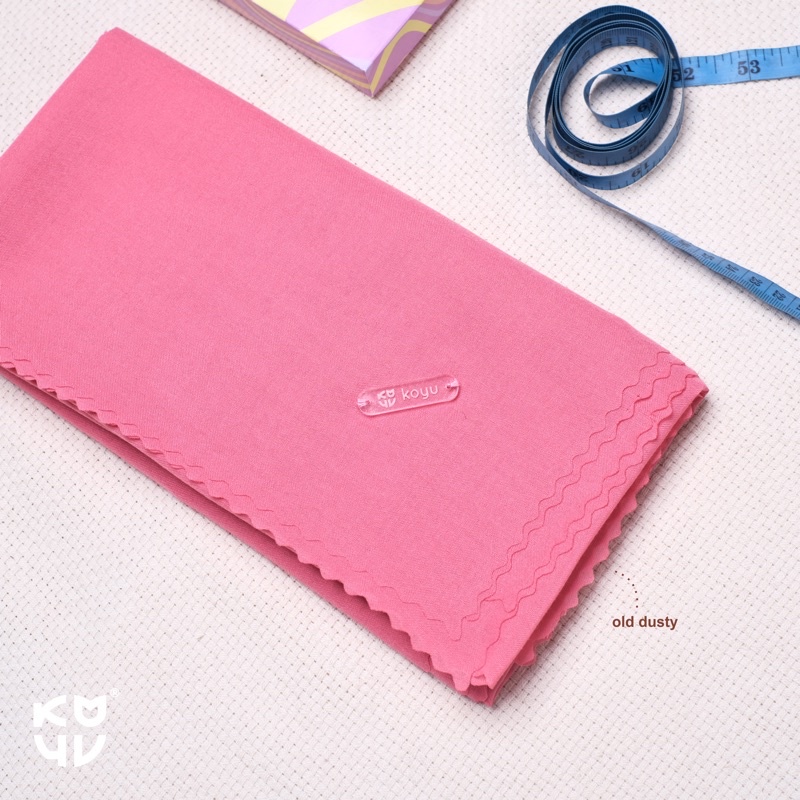 Hijab Segiempoat Voal Rosaline Part 2 Baru-OLD DUSTY