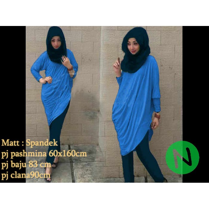 Stock Terbaru Pipik Stelan 7104 / Agen Baju Wanita / Hijab / Dropship Setelan Muslim Termurah