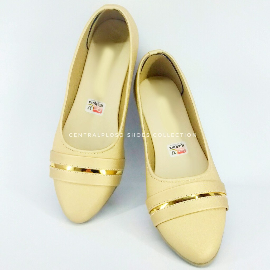 Sepatu Wanita Flat Shoes Simple 5 Warna Elegan SepatuCP