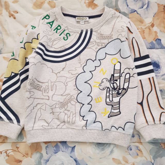 Sweater anak balita branded kenzo