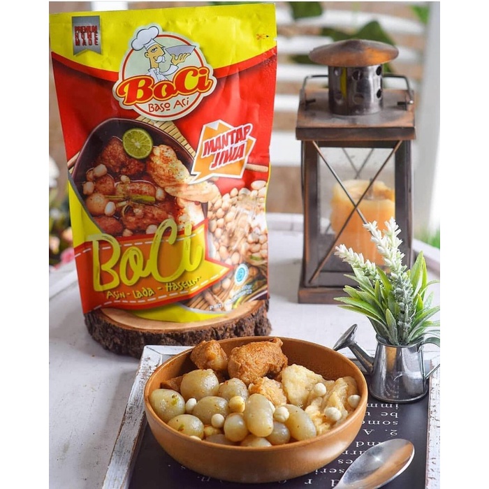 

Camilan Instant Bakso Aci BOCI Praktis Siap Seduh