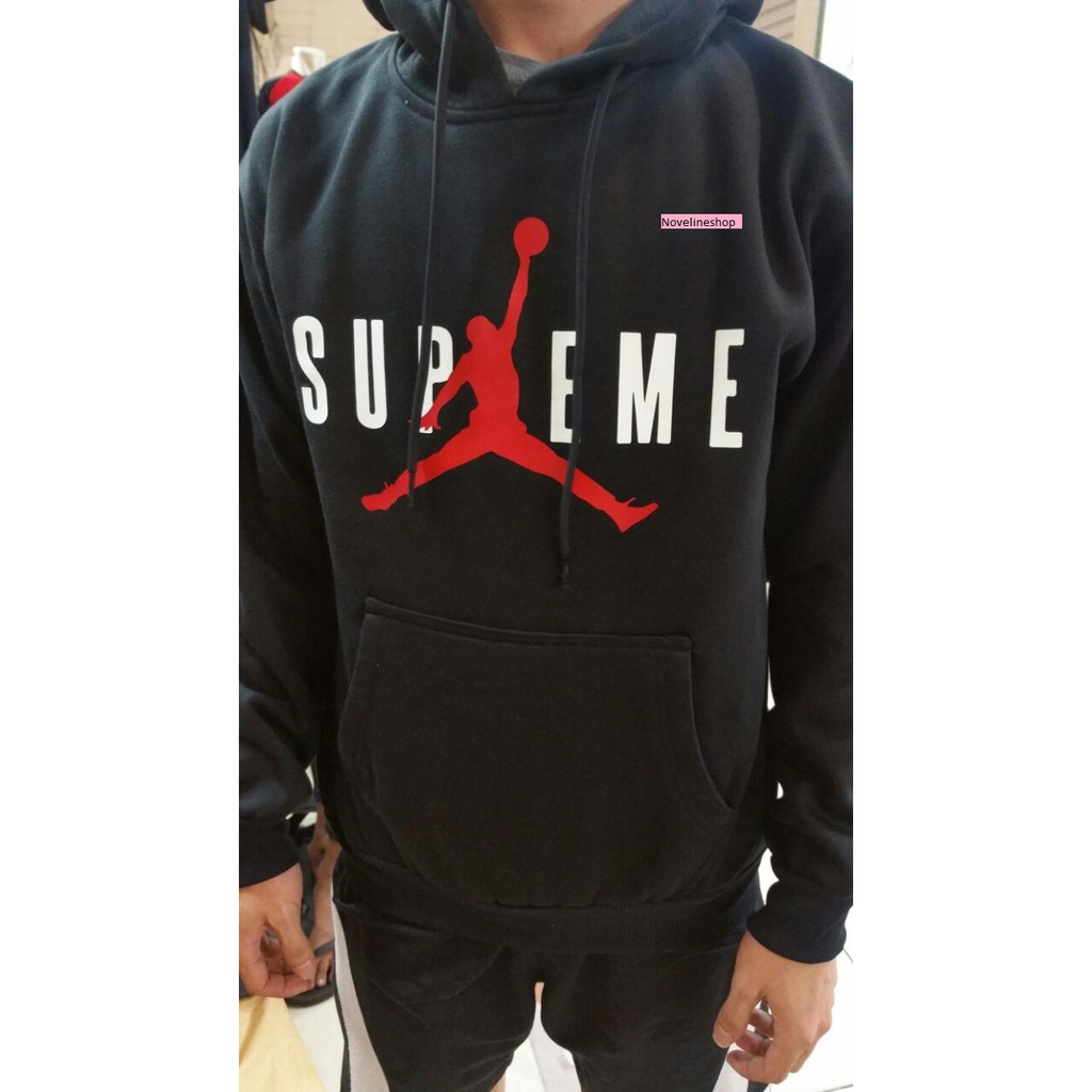 supreme jordan hoodie real