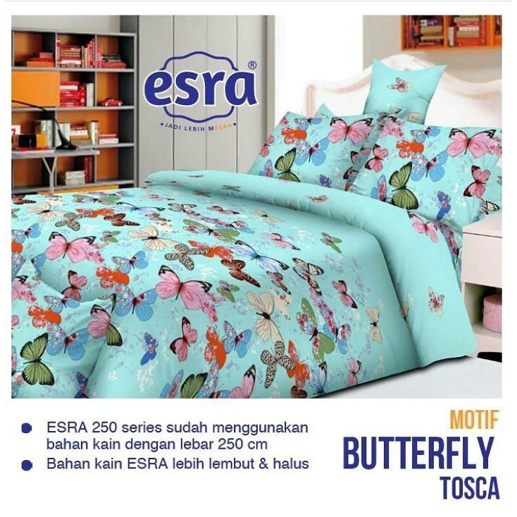 Sprei ESRA Butterfly Tosca