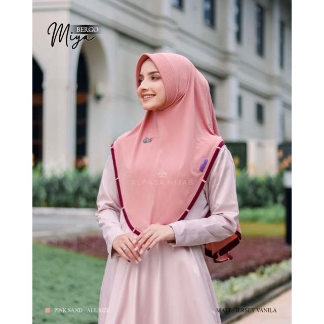 Alfasa hijab BERGO MIYA diskon 20% order reseller
