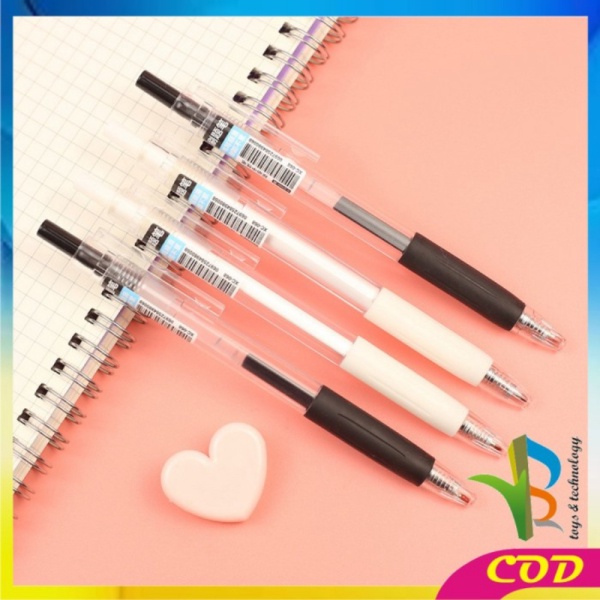 

RB-A36 Pulpen Mekanik 0.5mm Gel Pen Pena Polos Mechanical Stationary - PUTIH