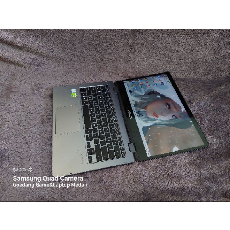 Laptop Asus TP401U/Core i7/Gen 7/Ram 8GB/HDD 1Tb/SSD 128GB/Nvidia 930Mx 2GB/Salto/Touchscreen