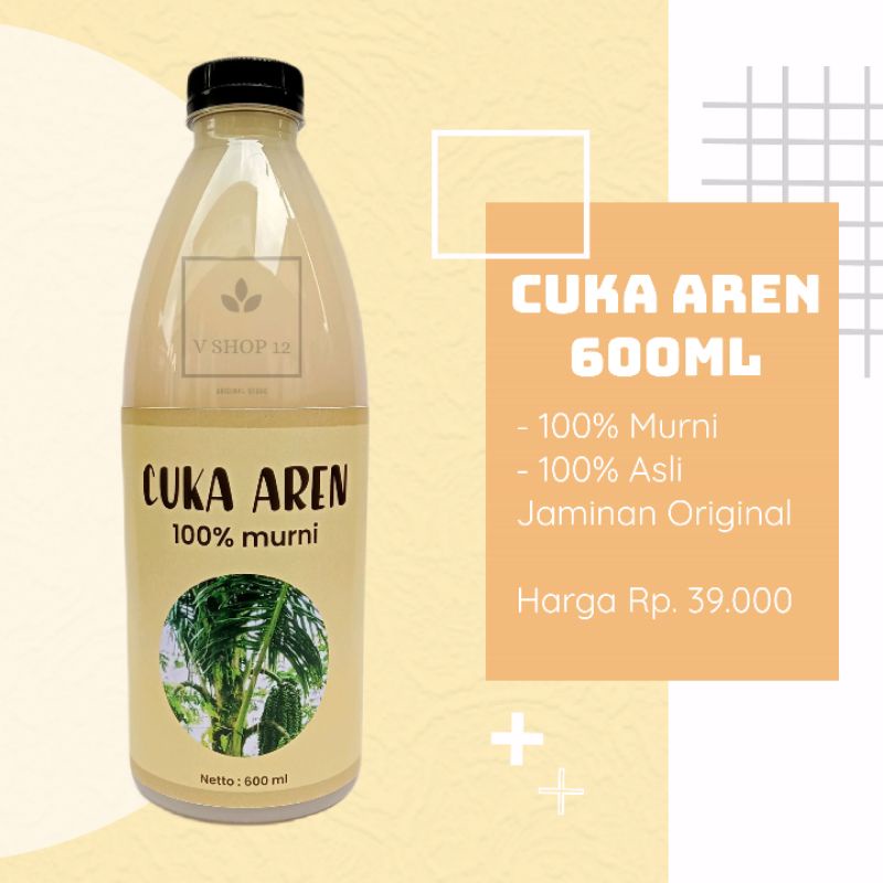 

CUKA POHON AREN NIRA KAUNG KAWUNG ASLI MURNI 600ml