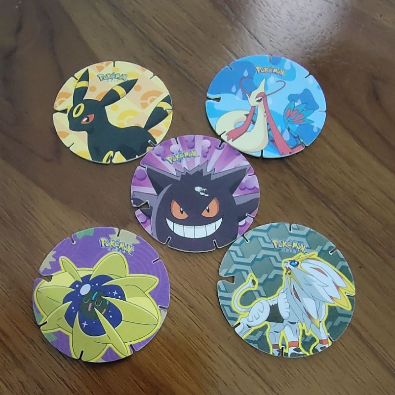 Paket Pokemon Coin 2021 | Tazos Tajos Hadiah Chiki