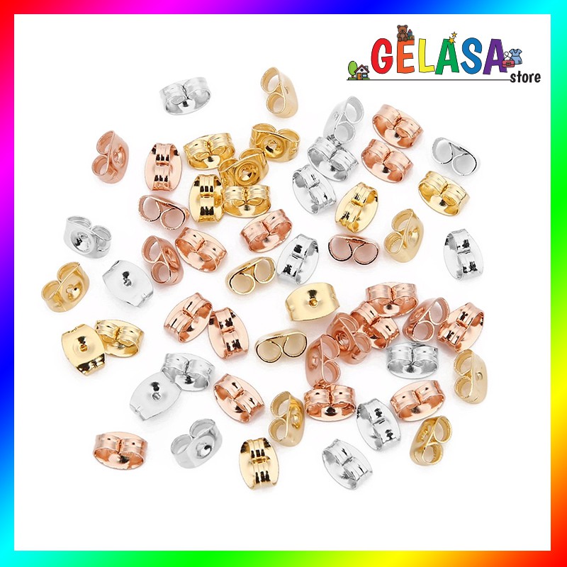 Gelasa Penutup Anting Earplug 10pcs (5 pasang)