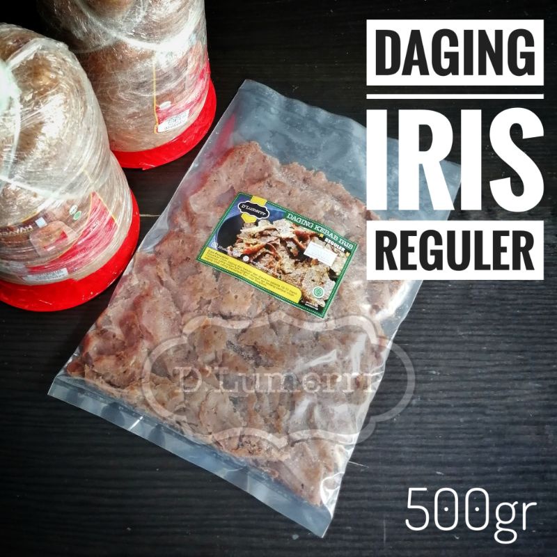 

Daging Kebab Iris Reguler 500gr