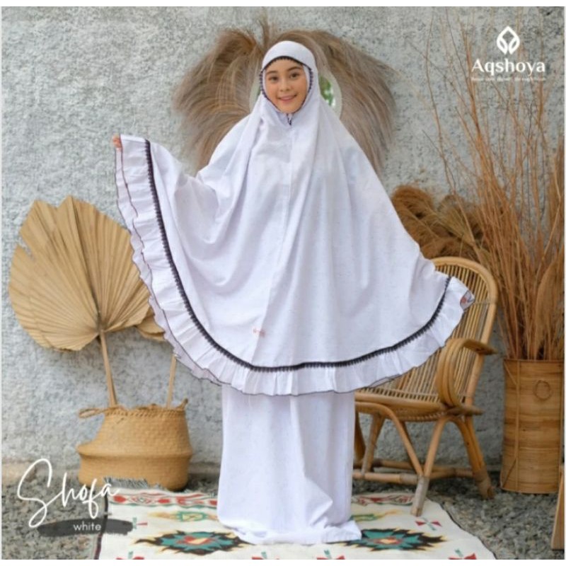 mukena Shofa by Aqshoya