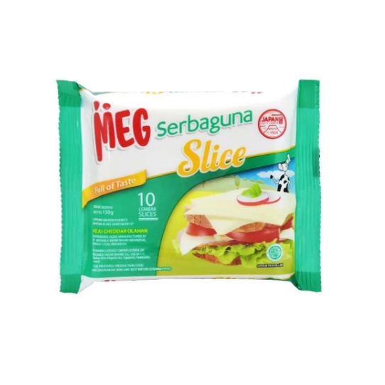 

MEG Keju Serbaguna Slice 10 slices 150g