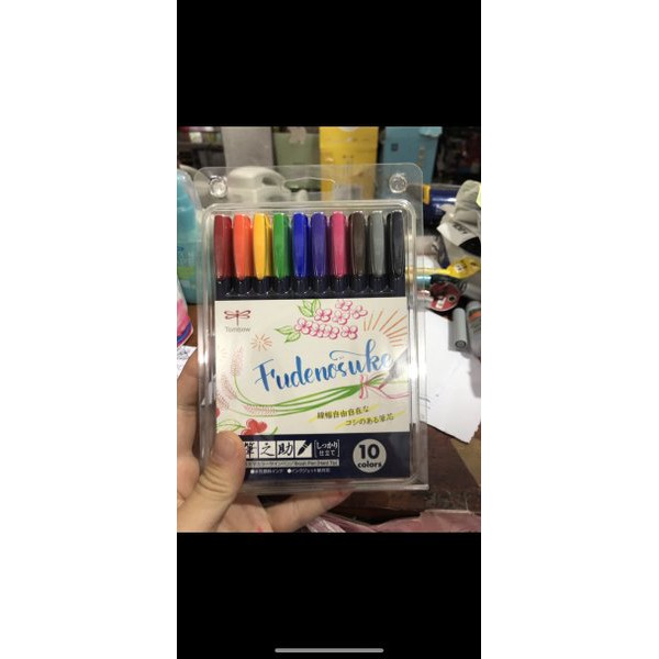 

Promo fudenosuke set isi 10 tombow brush pen Eksklusif