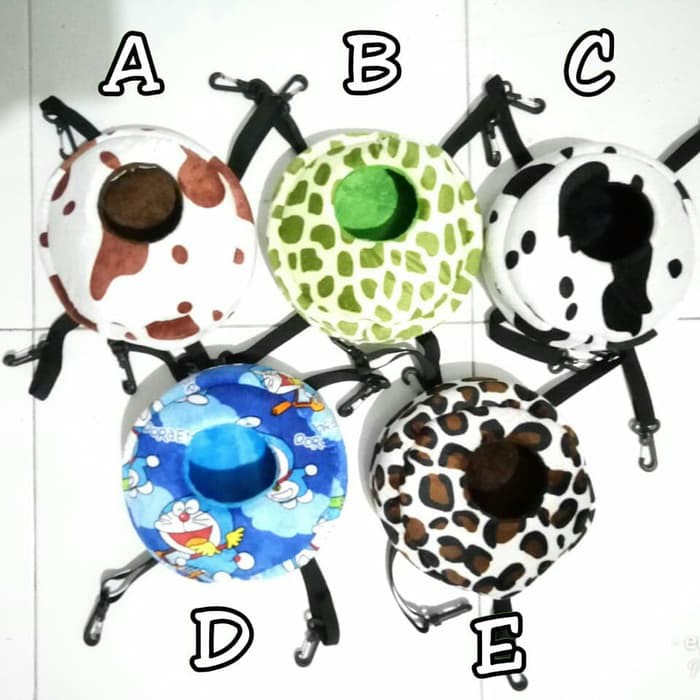 Sleeping cage pouch sugar glider donat, lingkaran tempat tidur sugar glider